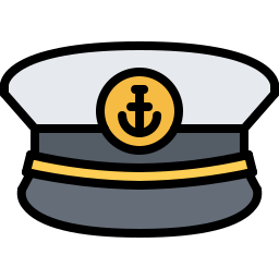gorra de marinero icono