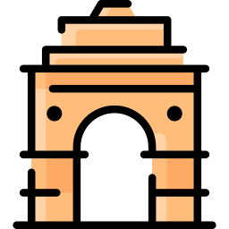 Ворота Индии иконка