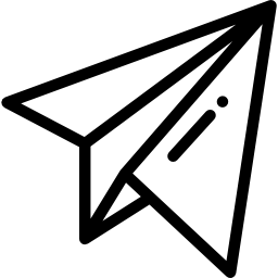 Paper plane icon