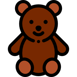 Teddy bear icon
