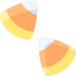 Candy corn icon