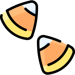 Candy corn icon