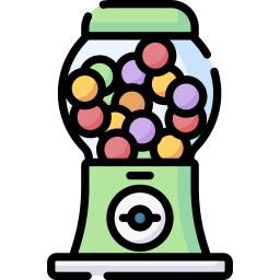 máquina de dulces icono