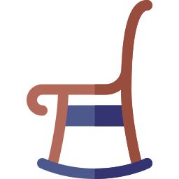 Rocking chair icon