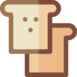 Flat bread icon