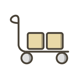 trolley icoon