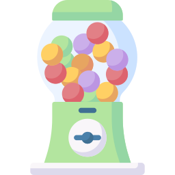máquina de dulces icono