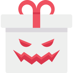 caja de regalo icono