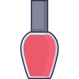 Nail polish bottle icon