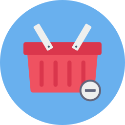 Shopping basket icon