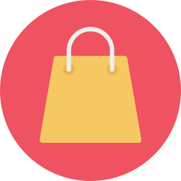 Shopping bag icon