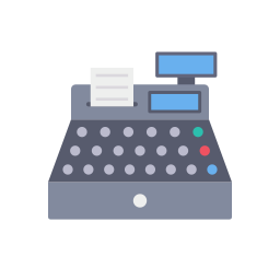 Billing machine icon