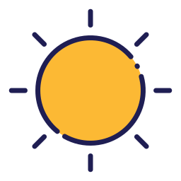 Sun icon