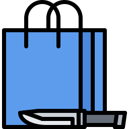 Shopping bag icon