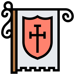 bandera heráldica icono