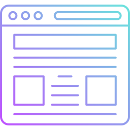 Website content icon