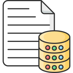 archivo de base de datos icono