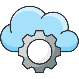 configuración de la nube icono