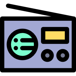 Radio antenna icon