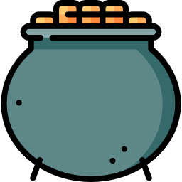 Gold pot icon