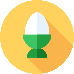 Boiled egg icon