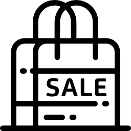 Shopping bag icon