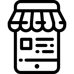 Online shop icon