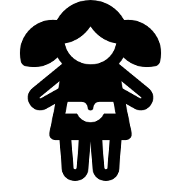 bambola icona