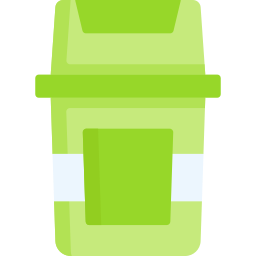 Trash bin icon