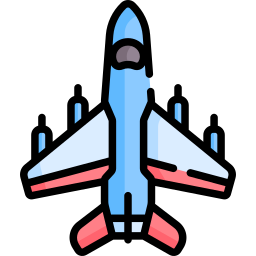 gevechtsvliegtuig icoon