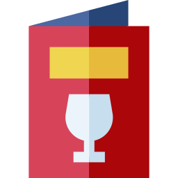 wijnkaart icoon