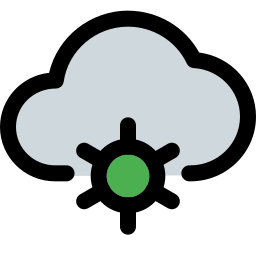 paramètres du cloud Icône