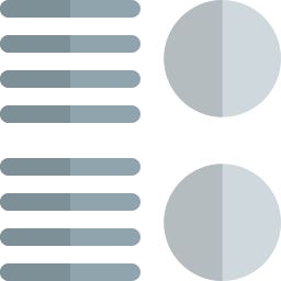 Circular outline icon