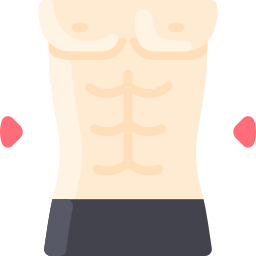 Slim body icon