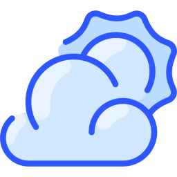 Cloudy day icon