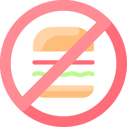 Без бургера иконка