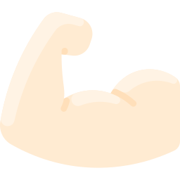 Arm muscle icon