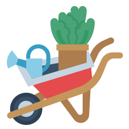 Wheelbarrow icon