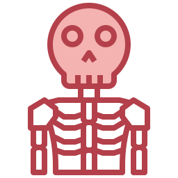 squelette Icône