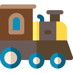 Steam locomotive icon