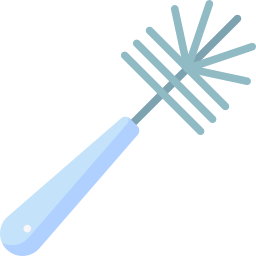 Toilet brush icon