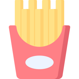 papas fritas icono