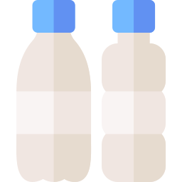 bouteille en plastique Icône