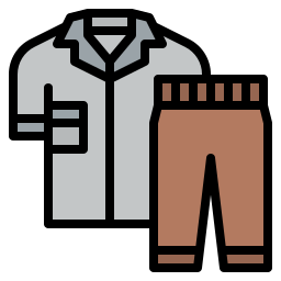 Male clothes icon