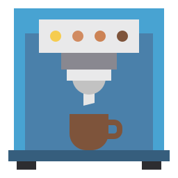 Coffee machine icon