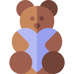 Teddy bear icon