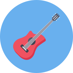 guitarra icono