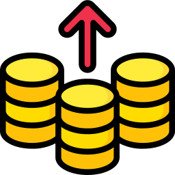 Coin stacks icon