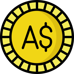 Австралийский доллар иконка