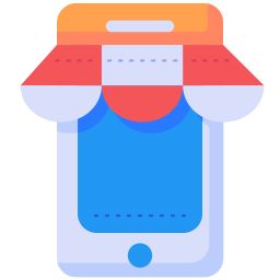 Мобильные покупки иконка